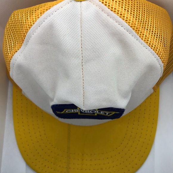 Vintage Chevy Patch Trucker Snapback Mesh Hat USA - Picture 3 of 8